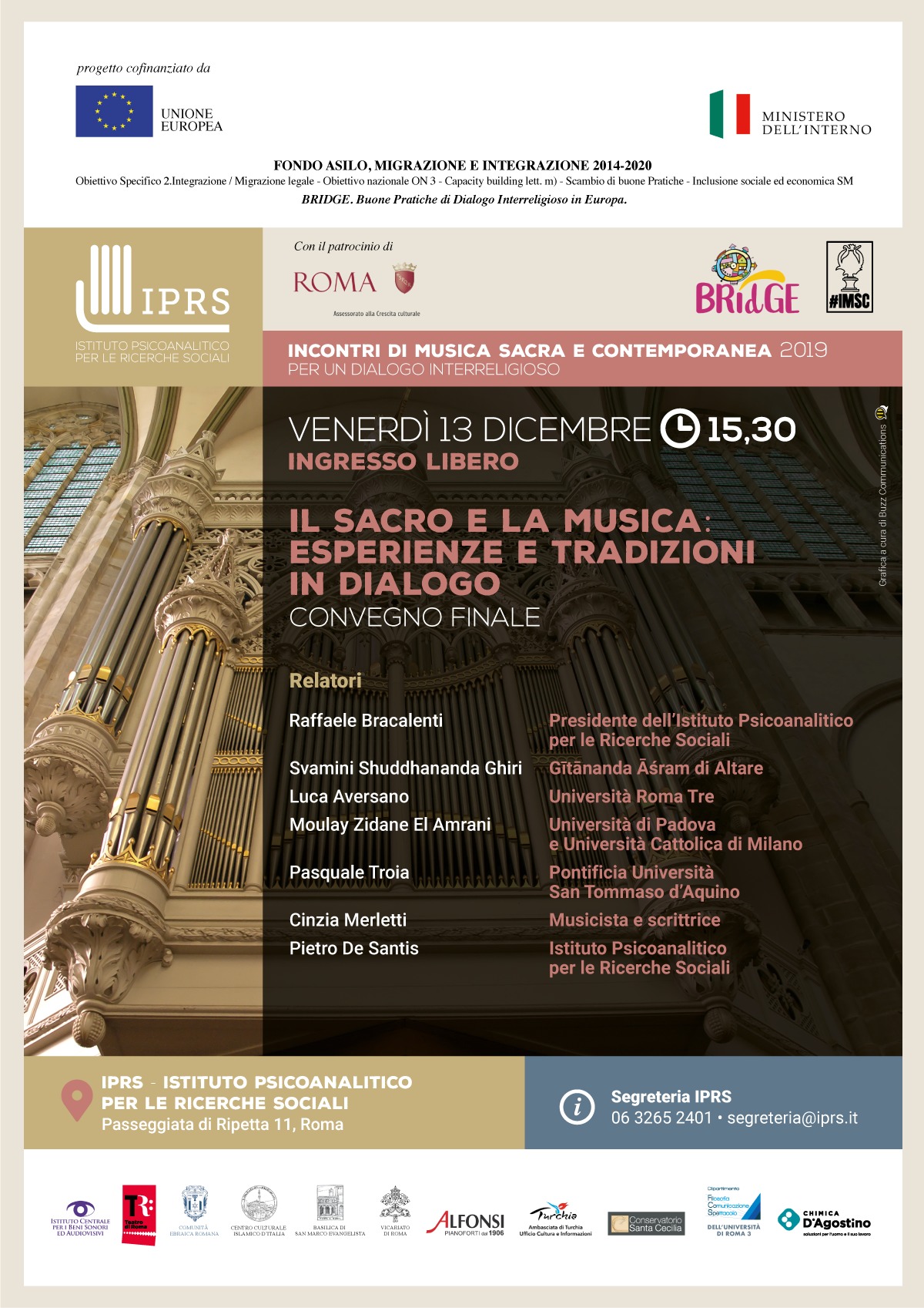 Incontri di Musica Sacra e Contemporanea 2019